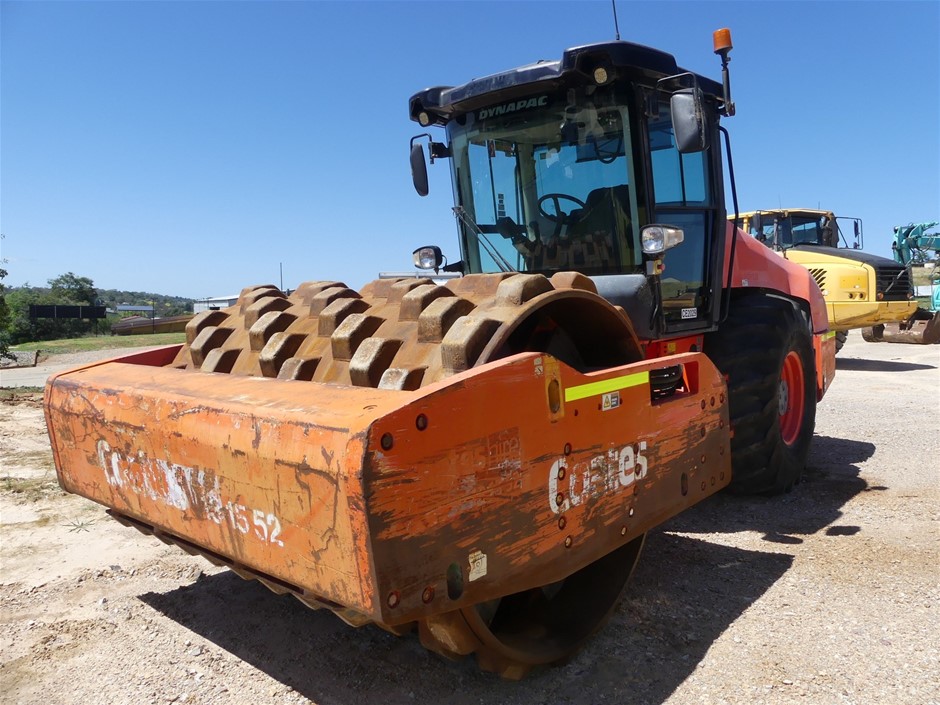 2012 Dynapac CA6500PD Articulated Vibratory Pad Foot Roller Auction ...