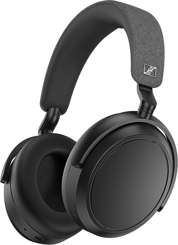 SENNHEISER Momentum 4 Wireless Headphones, Black. NB: Minor Use, Left Ear F