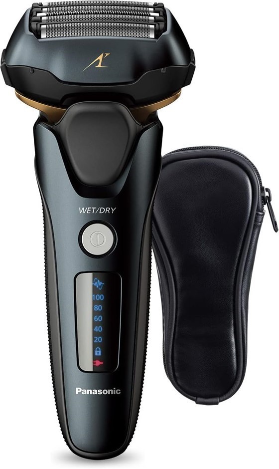 PANASONIC Rechargeable 5-Blade Wet/Dry Shaver with Multi-Flex Contour-Follo