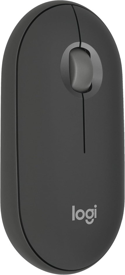 LOGITECH Pebble Mouse 2 M350s Slim Bluetooth Wireless Mouse, Portable, Ligh