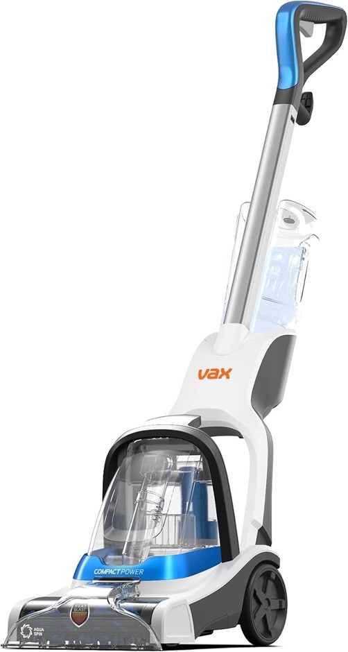 VAX Compact Power Carpet Washer, White.