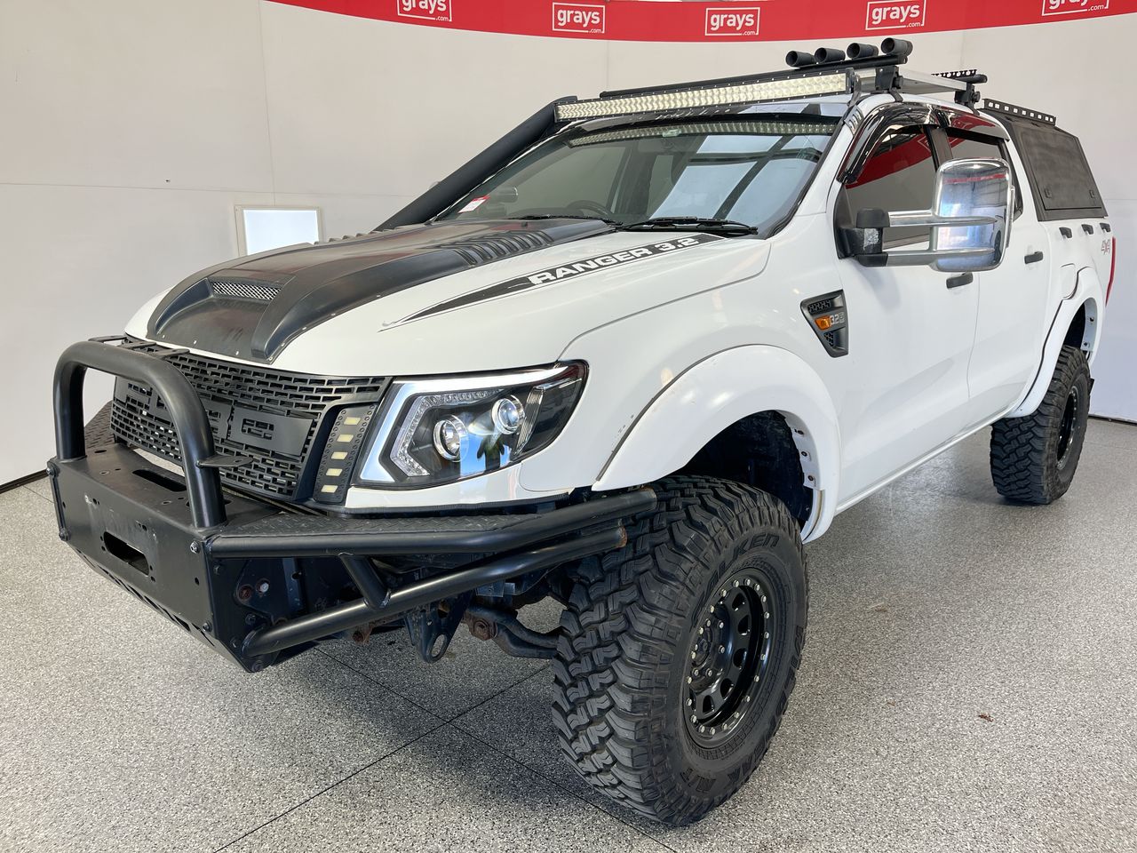 2012 Ford Ranger XL 4X4 PX Turbo Diesel Manual Dual Cab Auction (0001 ...