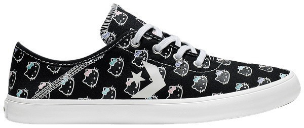 CONVERSE Hello Kitty x Wmns Costa Low 'Black'. Size: 5 US.