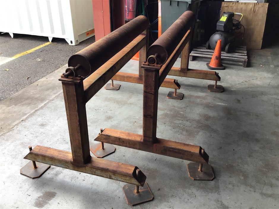 Steel Roller assemblies x2