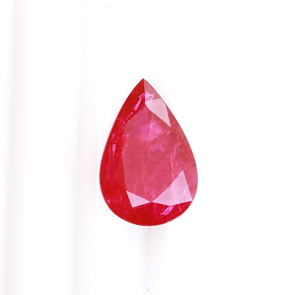 12.88 Carats AIG Certified Natural Ruby
