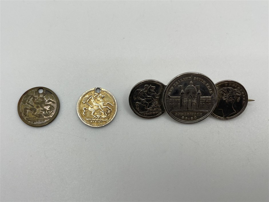 3 x 1889-90 New Zealand & South Seas Exhibition silver medals
