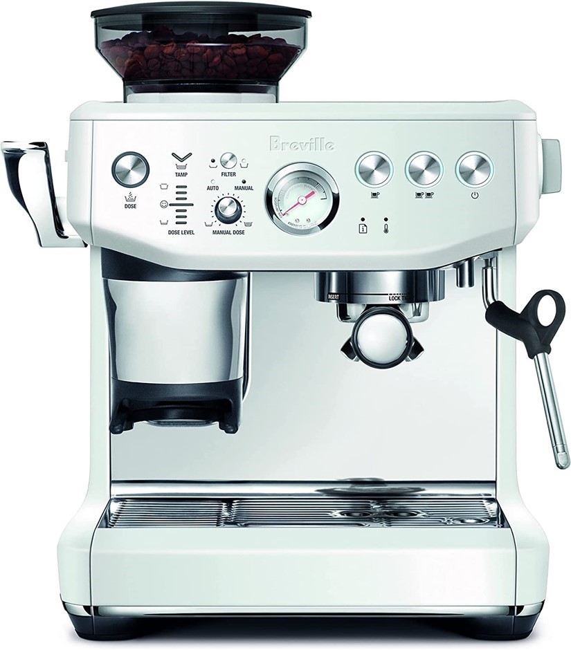 BREVILLE  the Barista Express Impress Sea Salt, Moedl: BES876SST4IAN1.