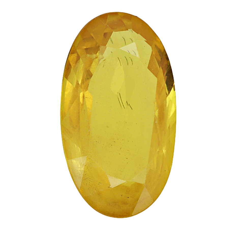 1.70 Carats Yellow Sapphire