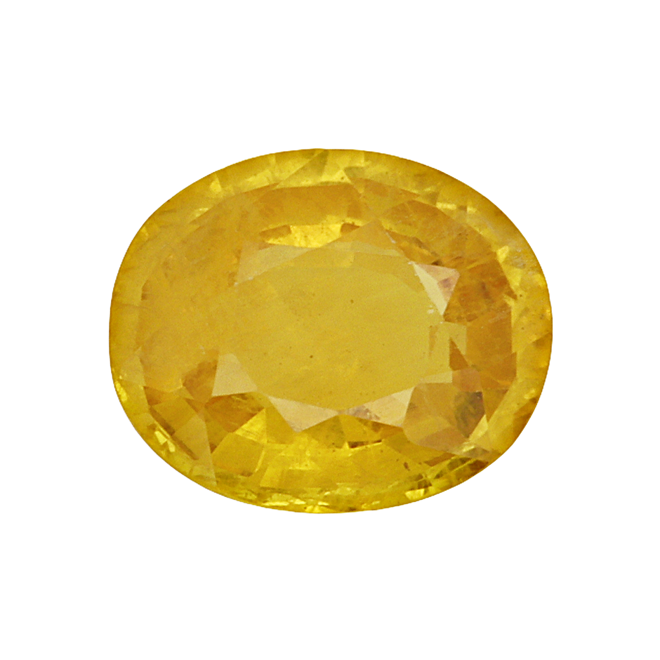 1.53 Carats Yellow Sapphire