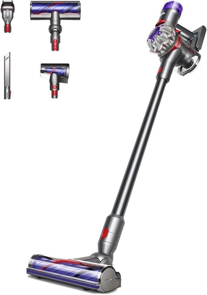 DYSON V8 Cordless Vacuum Cleaner, Model No.: 394437-01. NB: Used.