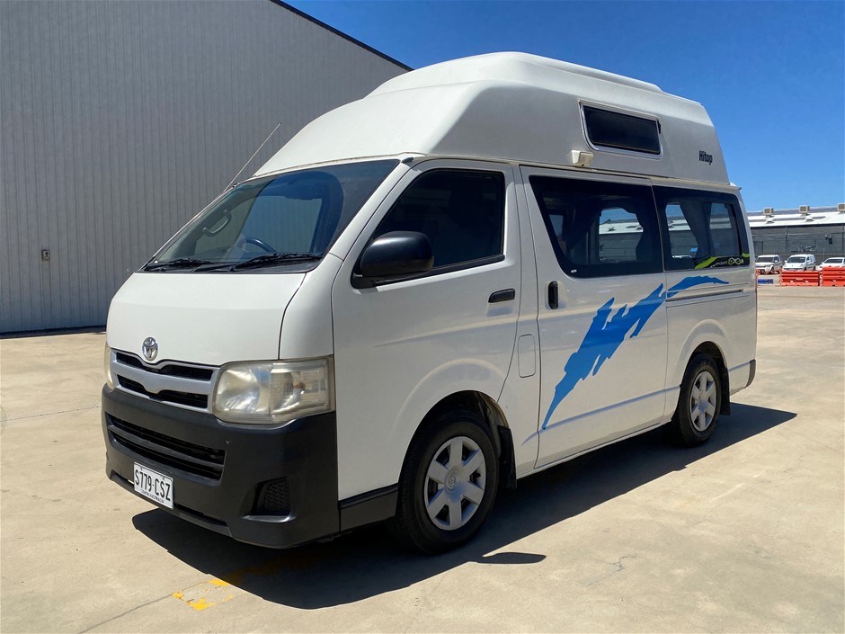 2013 Toyota Hiace Hitop Campervan