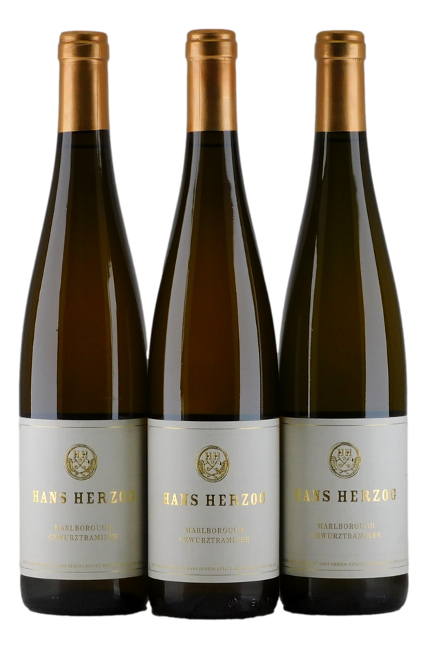 Hans Herzog Gewurztraminer 2010 (3x 750mL), NZ. 5* Prov.
