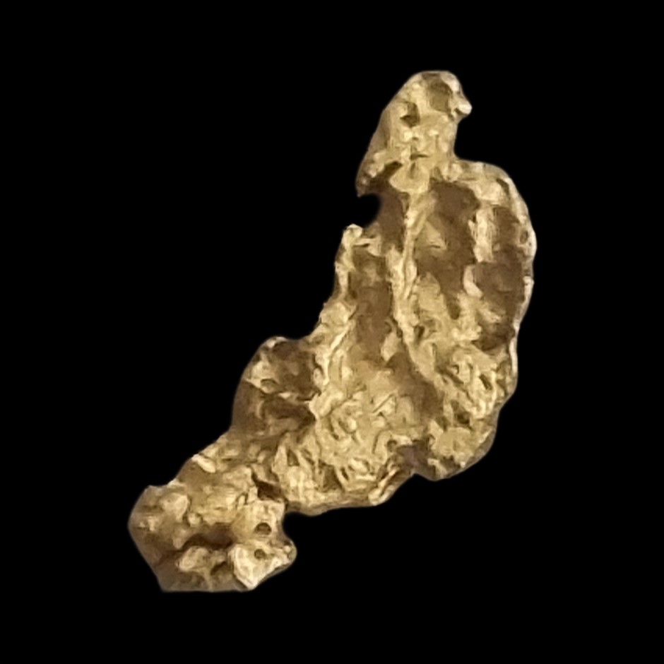 Australian Natural Gold Nuggets From Western Australia 0.086g