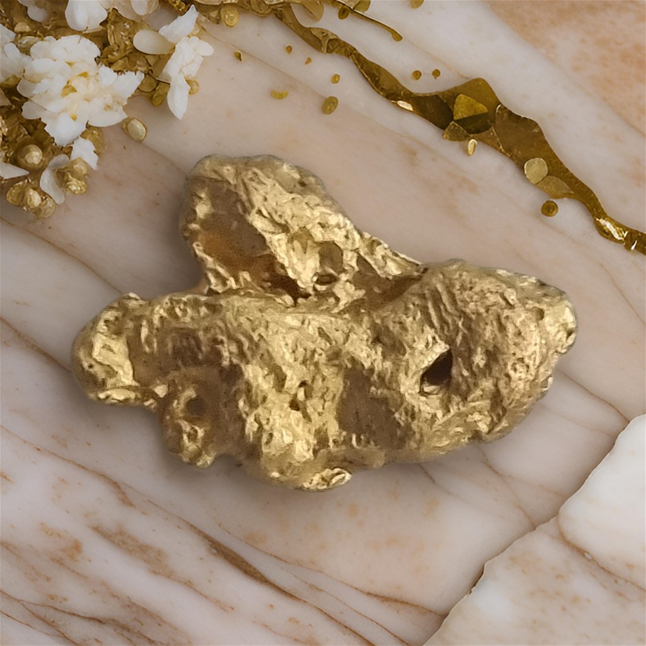 Australian Natural Gold Nuggets From Western Australia 0.125 g