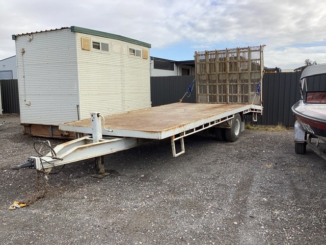 2002 Beaver Tagalong Single Axle Plant Trailer (Defected) Auction (0018 ...