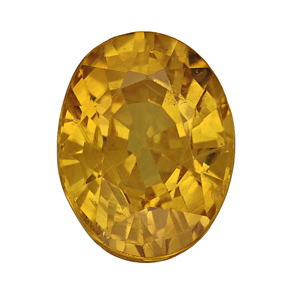 1.12 Carats Yellow Sapphire