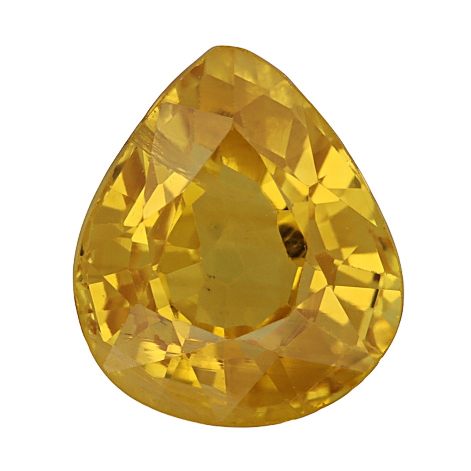 1.08 Carats Yellow Sapphire