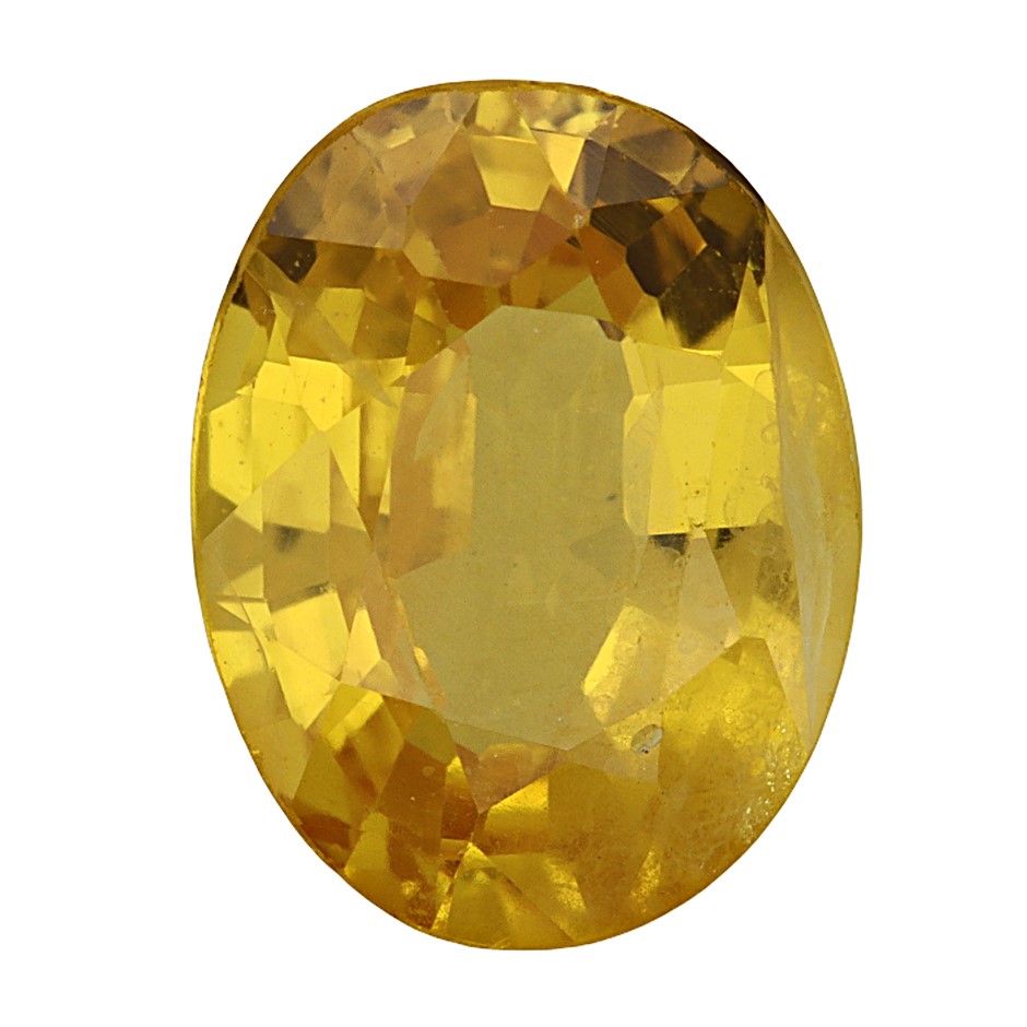 1.02 Carats Yellow Sapphire