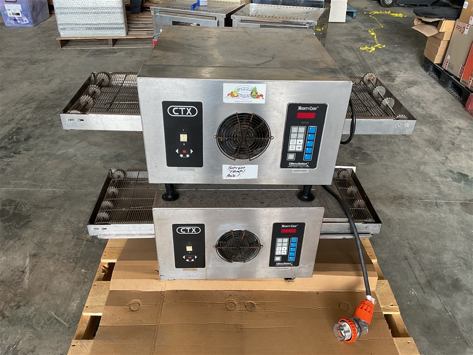 No Reserve!Catering Pizza Ovens & Racks