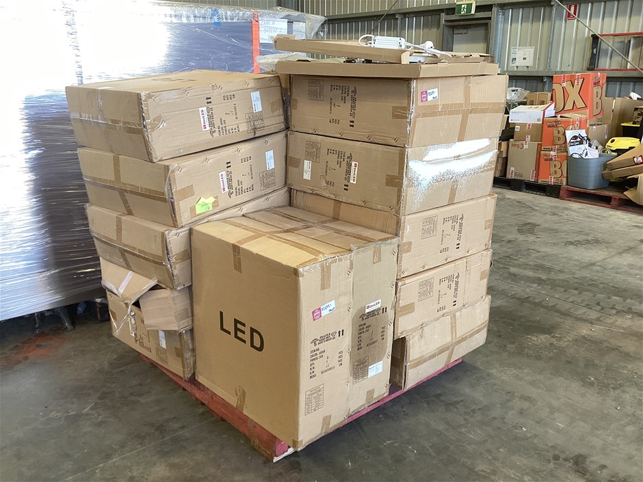 LED Backlit Panel Lights Qty 1 Pallet Auction (0030-7056300) | Grays ...