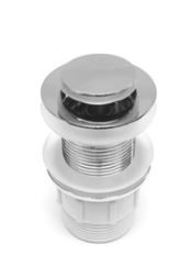 Lot of 10 x Chrome Plug & Waste Pop up 40mm No Overflow