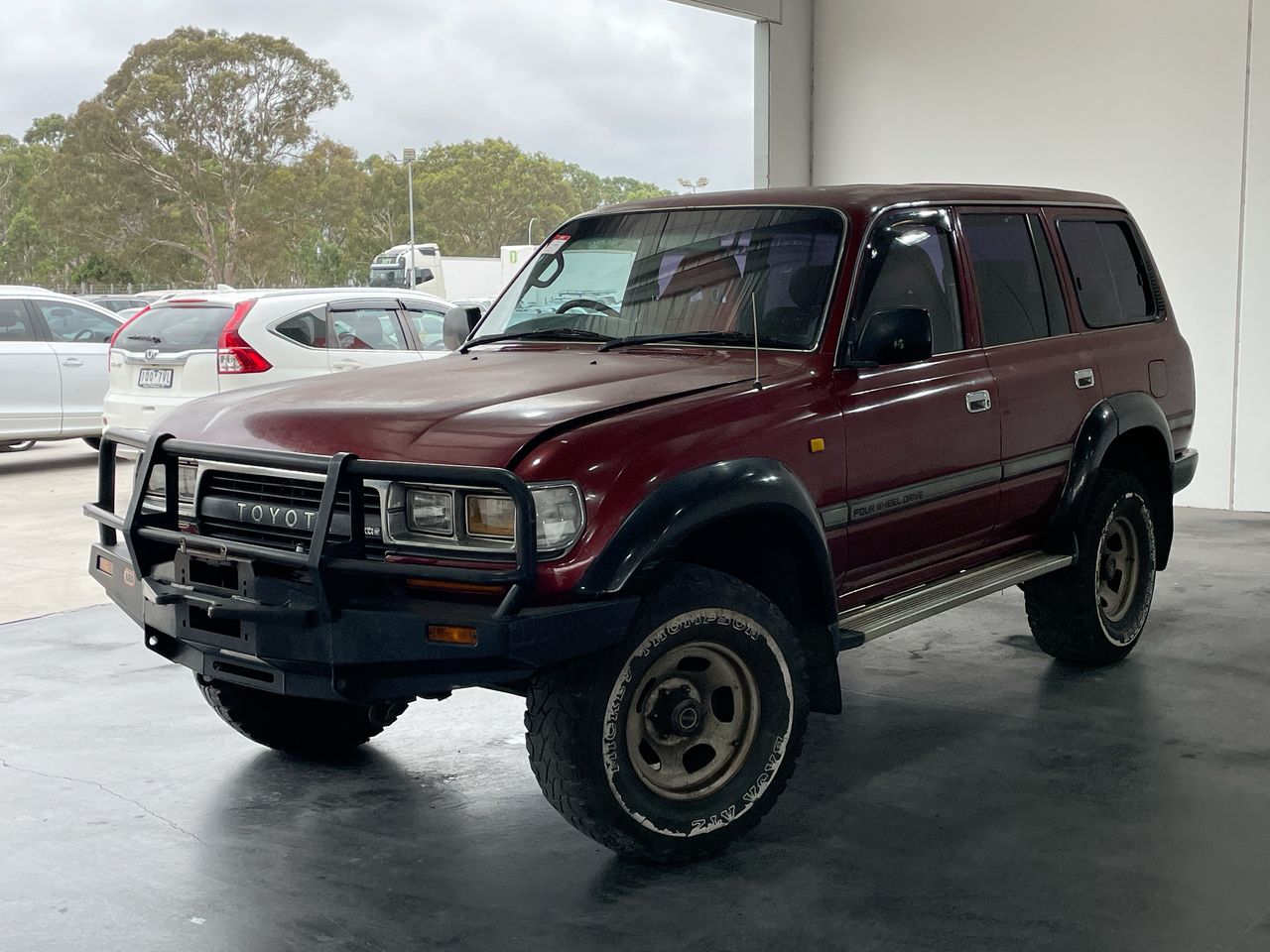 ルーシー 1992 Toyota Landcruiser GXL (4x4) FZJ80 Manual 8 Seats Wagon