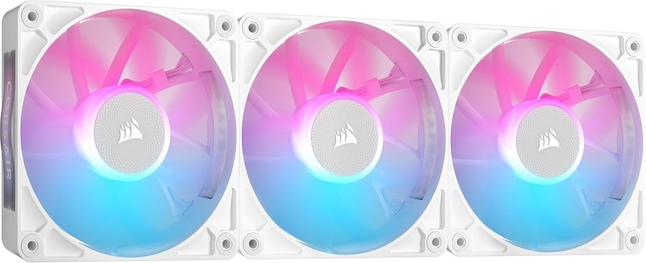 CORSAIR iCUE Link RX120 RGB 120mm PWM Fans with iCUE Link System Hub - Magn
