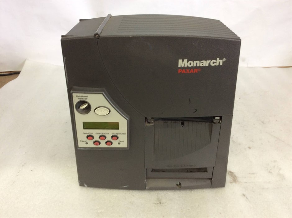 Monarch M09825 Barcode Label Printer Auction (0022-2566250) | Grays ...