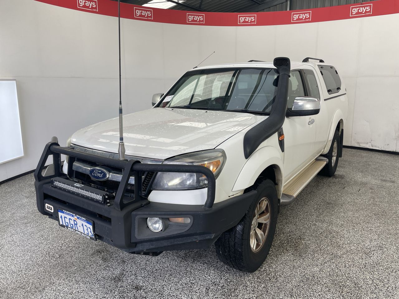 2009 Ford Ranger XLT (4x4) PK Turbo Diesel Manual Ute