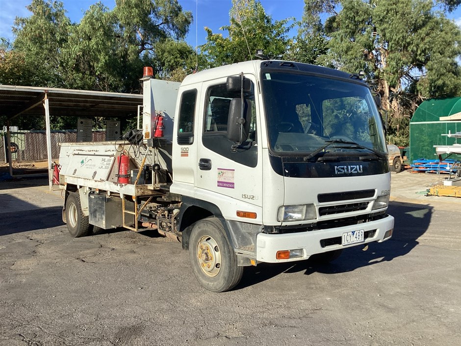 2006 Asphalt Truck, Trailers & Volvo Motor Grader