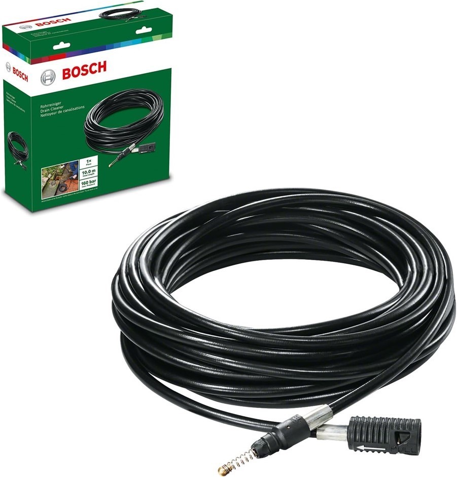 BOSCH 10m Drain Cleaner (160 bar) for Easy/Universal/Advanced Aquatak/AQT M