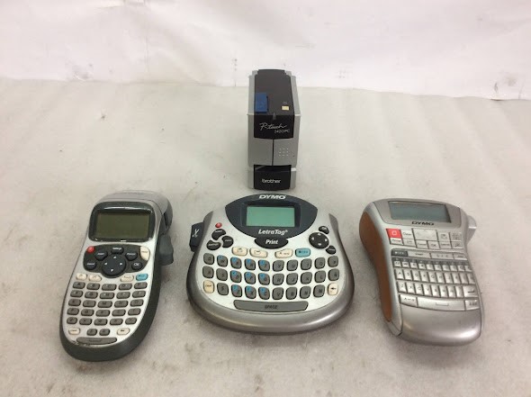 Brother/DYMO LetraTag Mixed Brand and Model Label Maker *4 Auction ...