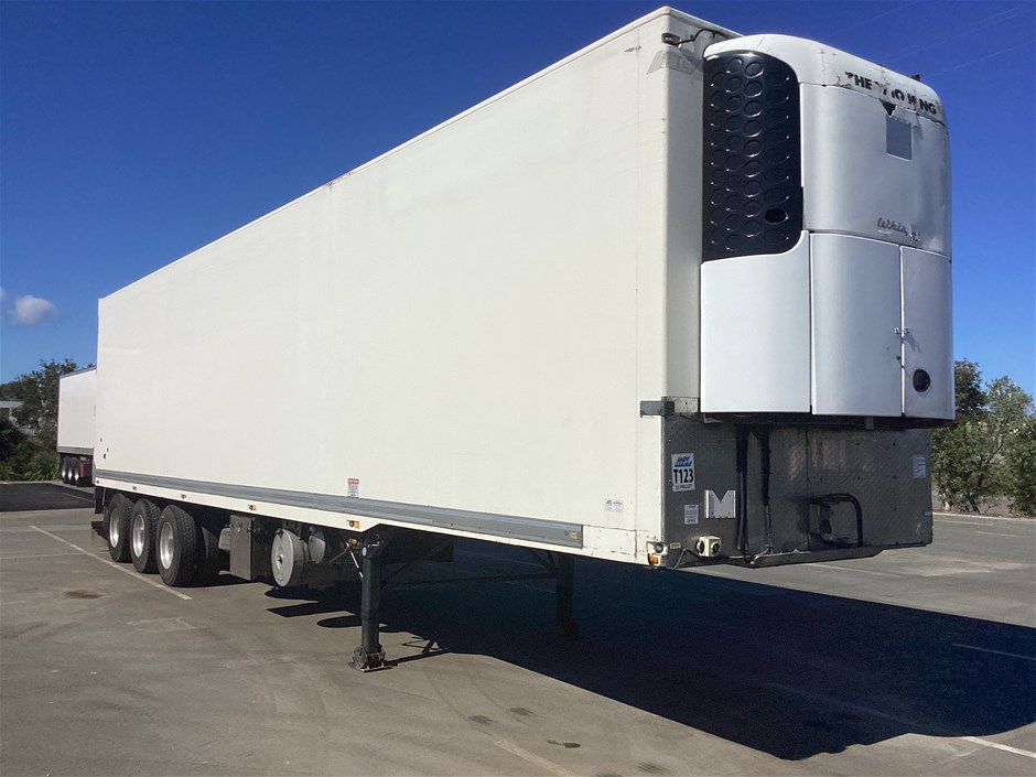 2009 Fibreglass Transport Equipmemt FTE3A Triaxle Refrigerated Trailer ...