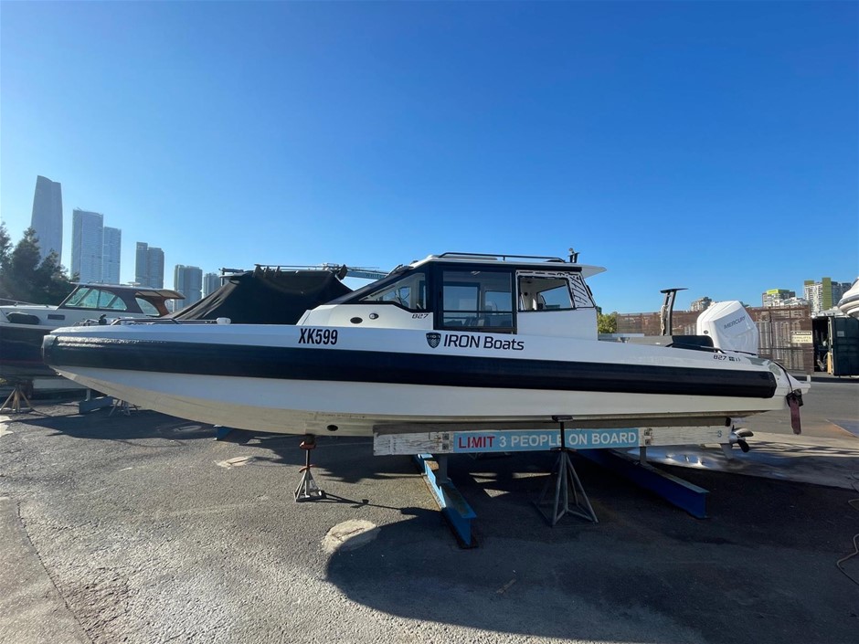 2024 Iron Boats 827 Coupe Hard Top