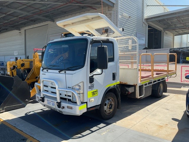 2010 Isuzu NPR 400 4 x 2 Tray Body Truck