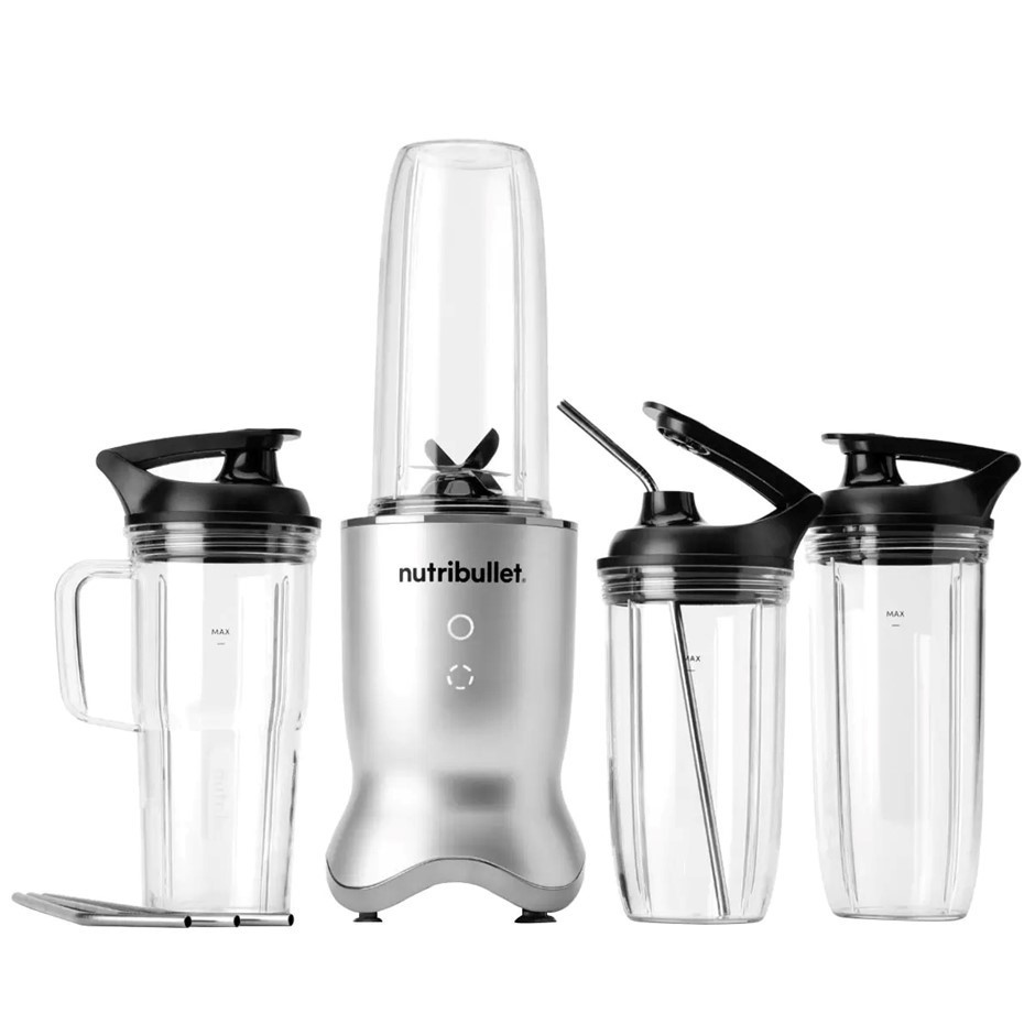 NUTRIBULLET Ultra 1200 Pack, Silver, Model NB07500-1214S. NB: Has been used