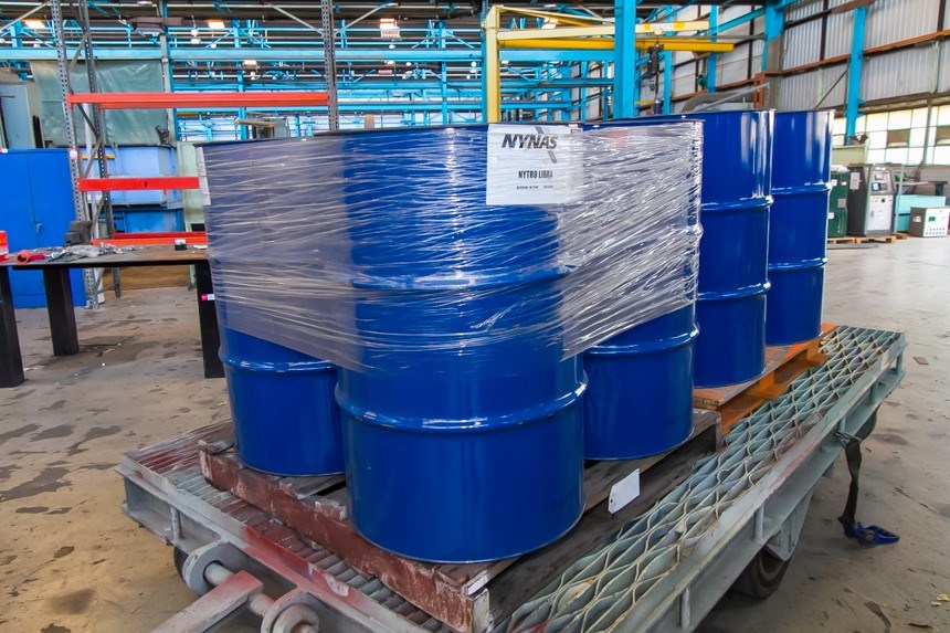 8x Drums, Transformer oil 200lt, unopened drums, Nynas (Nitro Libra