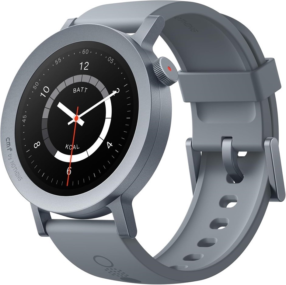 CMF by Nothing Watch Pro 2 Smartwatch, Ash Grey, 1.32 Inch AMOLED Display,