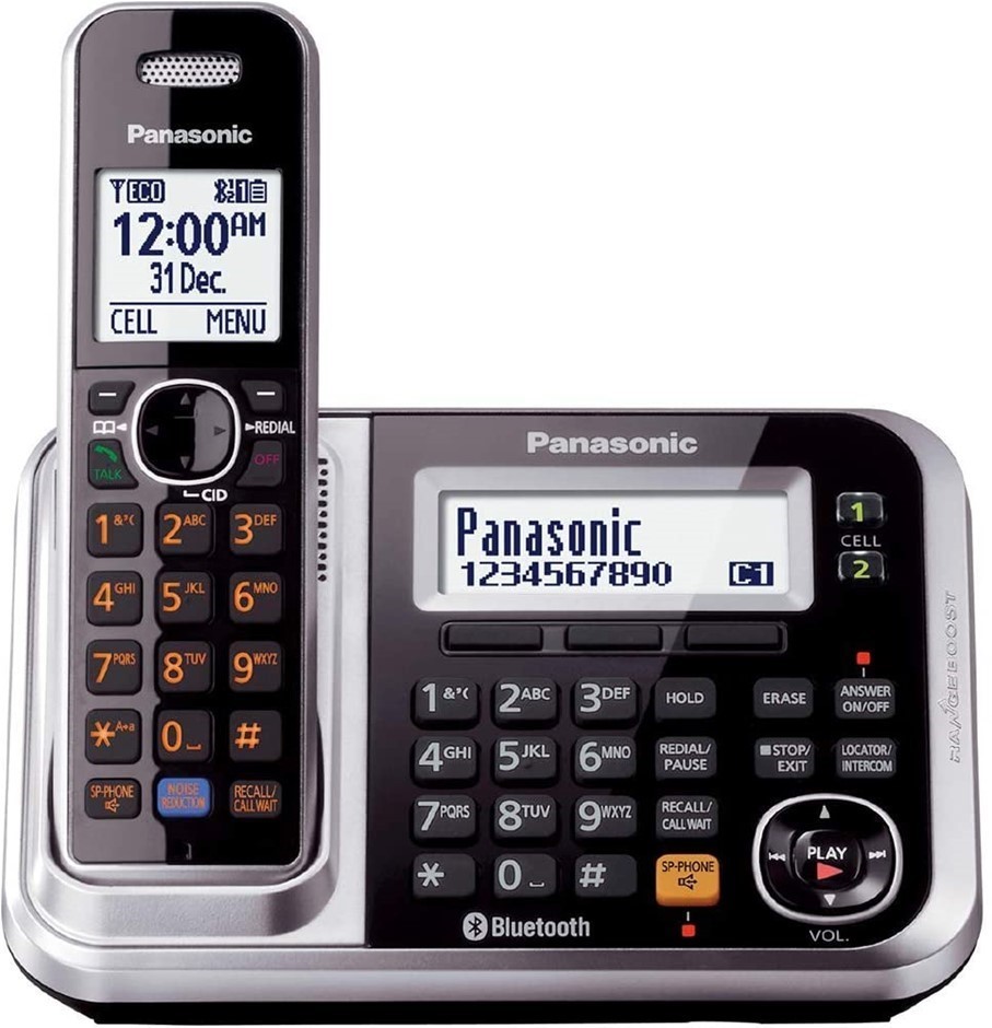 PANASONIC Digital Cordless Phone with Link-to-Cell System , Model KX-TG7892