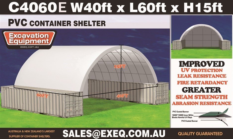 Container Shelters - Toowoomba (Unused)