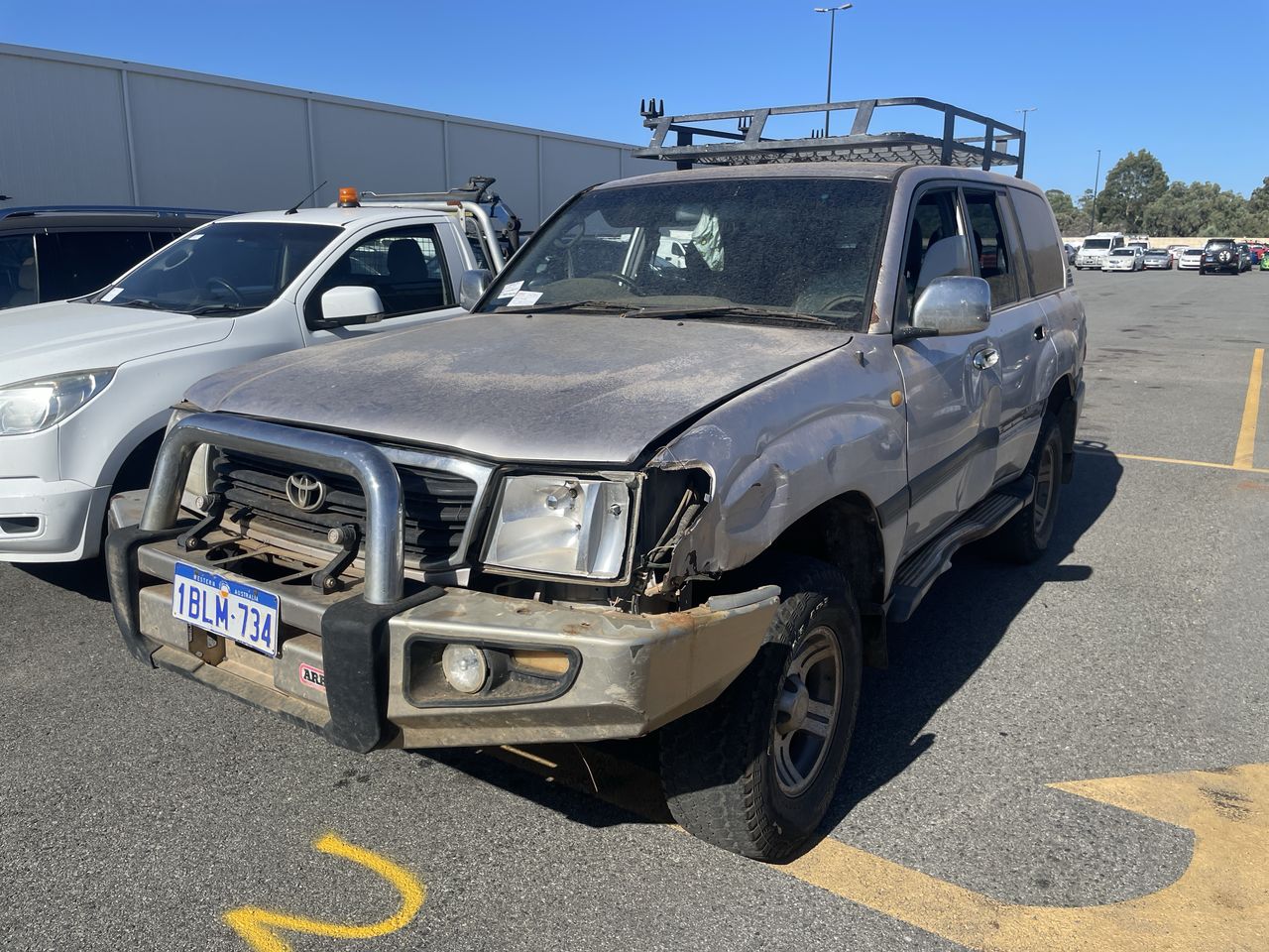 1999 Toyota Landcruiser GXL (4x4) FZJ105R Automatic Wagon