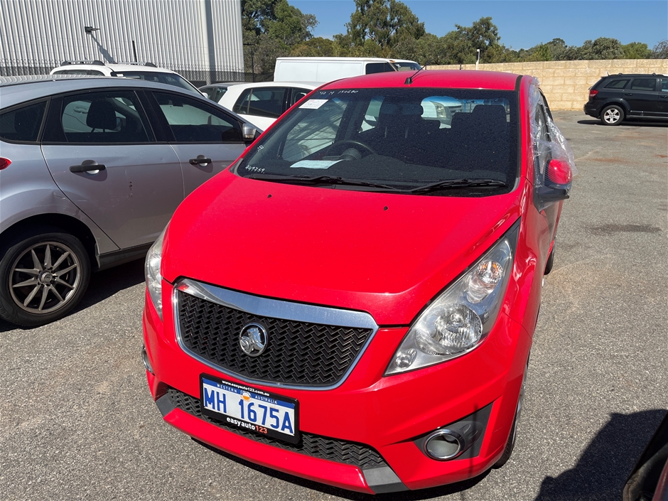 2012 Holden Barina Spark CD MJ Manual Hatchback