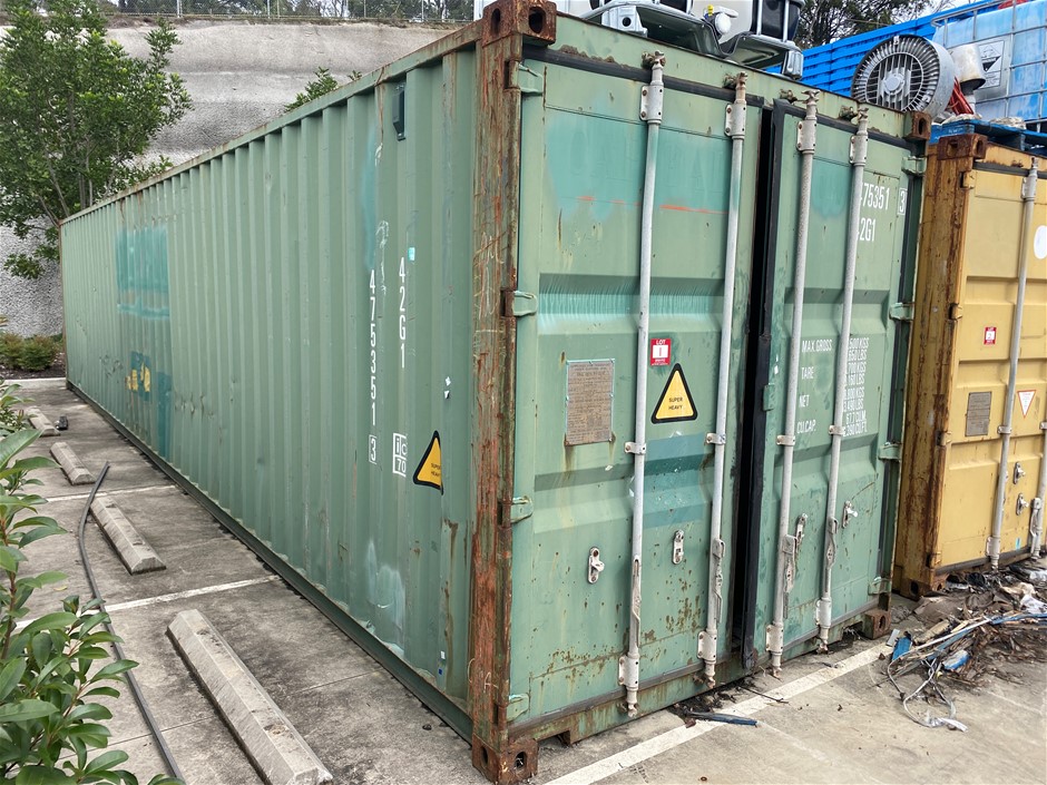 40’ Steel Shipping Containers
