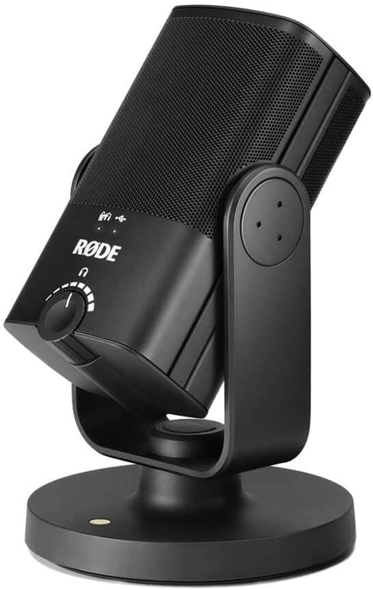 RØDE NT-USB Mini Studio Quality Condenser Microphone, Black, 400400025. Bu