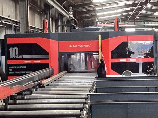 2019 Akyapak 3ADM-1200 3 CNC Beam Drilling Machine