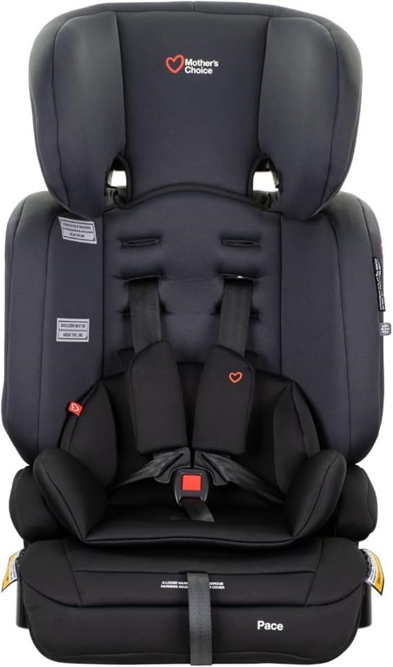 MOTHER'S CHOICE Pace Convertible Booster Seat - 6 Months to 8 Years, Adjus