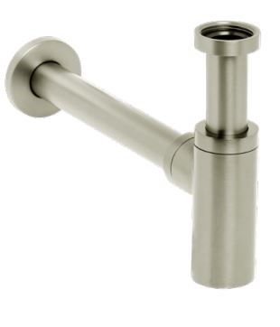 Brushed Nickel Bottle Trap