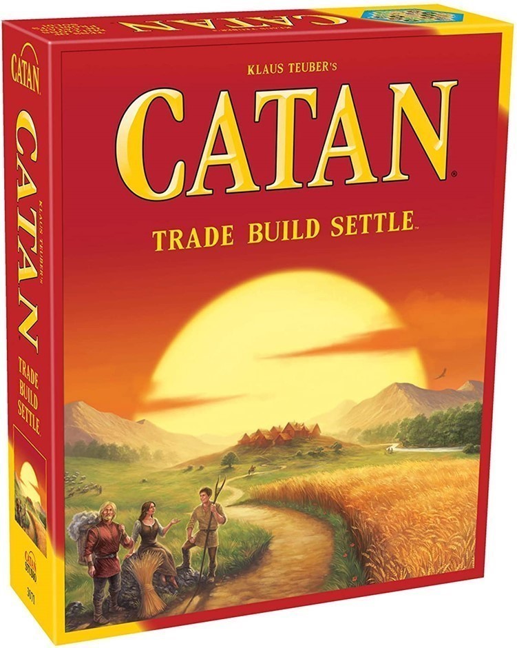 CATAN STUDIOS The Settlers of Catan, Asmodee Board Game.
