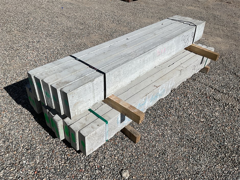Unreserved Concrete Sleeper, Galvanised Steel & More 
