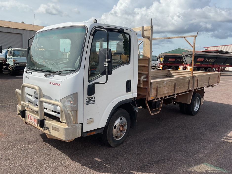 2011 Isuzu NPR 4 x 2 Tray Body Truck